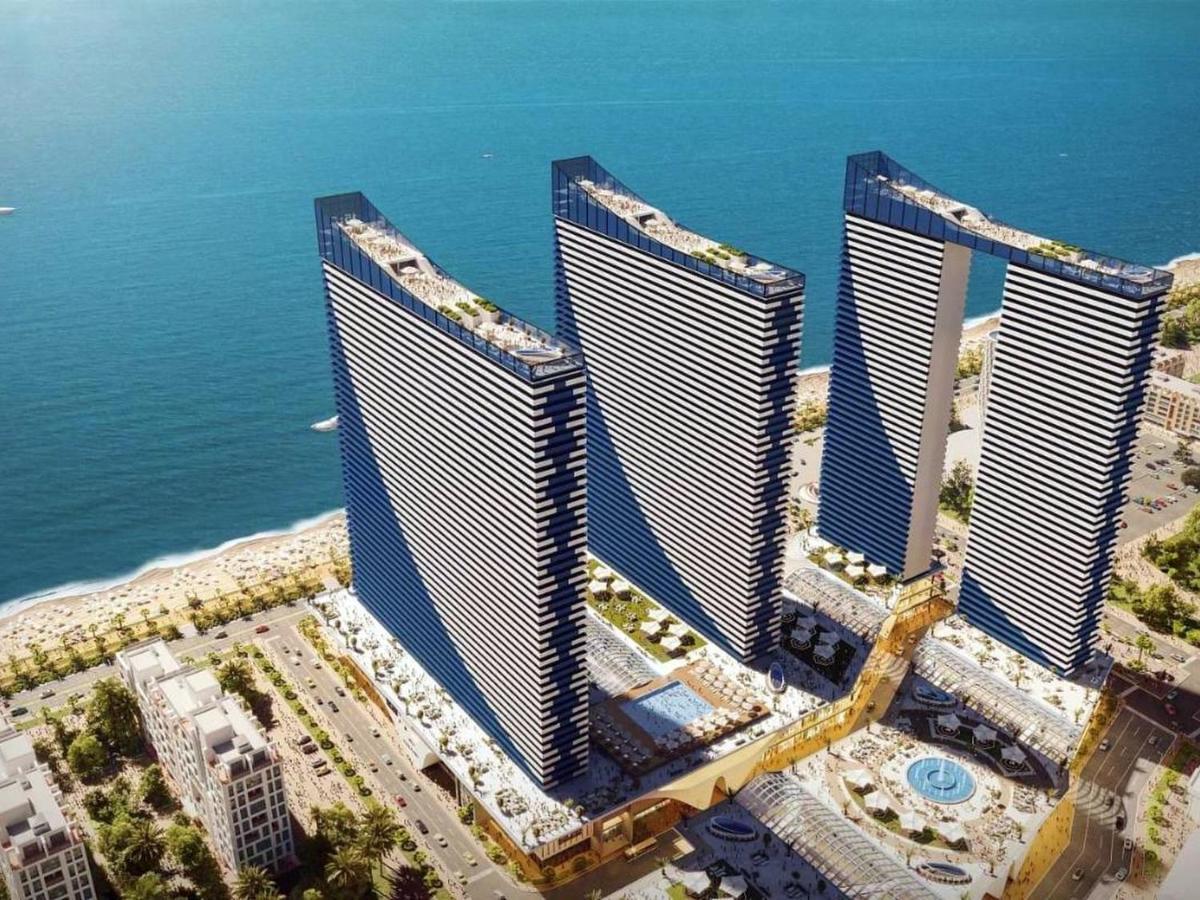 Batumi Aparthotel Orbi Twin Skyscraper Exterior foto